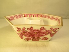 Rosenthal Porcellana Candele Candelabro/Dipinto Mano