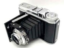 Voigtländer Perkeo I Fotocamera Pieghevole Con Vaskar 1:4.5/80 Pronto