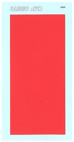Decal rosso tameo dg09 - decal,