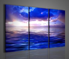 QUADRO MODERNO BLUE SEA QUADRI MODERNI MARE ARTE ARREDO ARREDAMENTO CASA UFFICIO