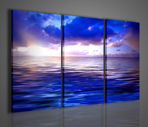 Quadro moderno blue sea quadri - moderno,