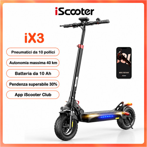 Monopattino elettrico iscooter - monopattino,