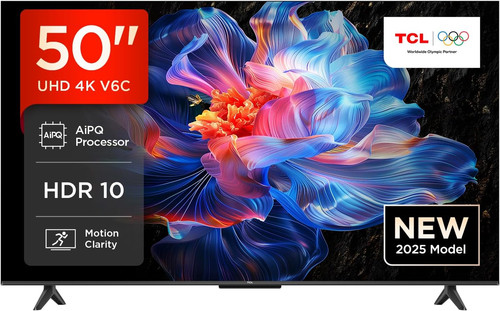 50v6c 4k uhd smart - 50'',