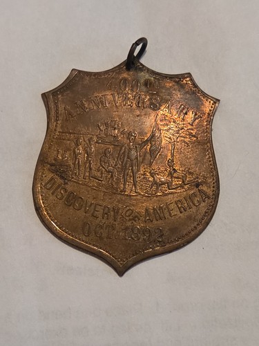 Medaglia scudo esposizione