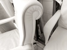 Poltrona Frau 6 Poltrone "Forum President" grigio perla  ORIGINALI POLTRONA FRAU