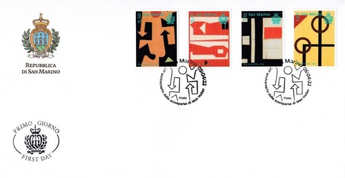 2022 san marino - 2022, fdc
