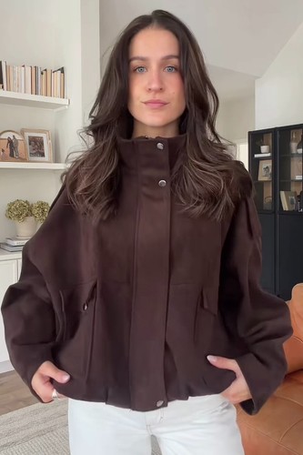 Zara giacca ecopelle - zara:,