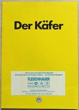 VOLKSWAGEN VW BEETLE Brochure