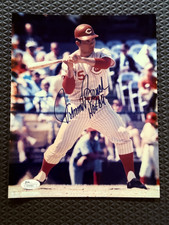 Johnny Bench autografo firmato