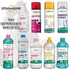 Set STANHOME: AQUILAUN, OVEN, SANI-WC, SANI-FLOOR, QUICK POLISH, DEEP GEL, ...