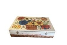 ? Vintage CASSETTA PORTA BOTTIGLIE LEGNO VECCHIA ROMAGNA Pubblicitaria Design