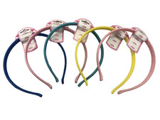 5 SIN COATED HAIR HOOPS