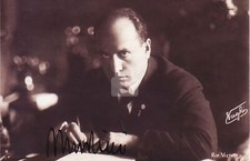 Benito Mussolini 1 Signed