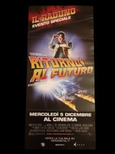 locandina poster afiche IL RADUNO RITORNO AL FUTURO EVENTO SPECIALE -A