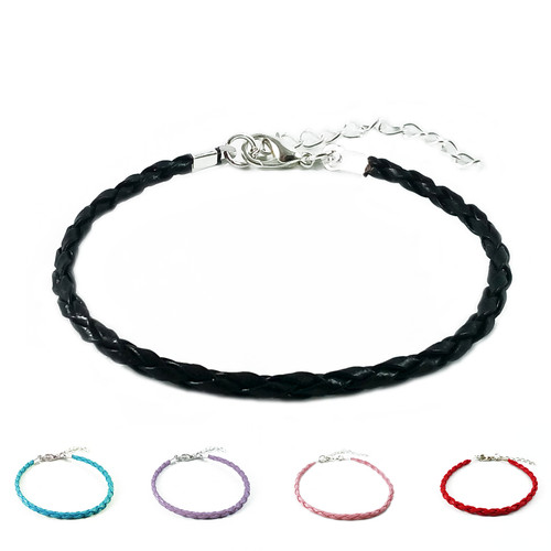 Bracciale intrecciato corda - , in