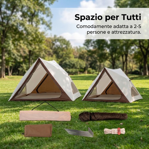 Tenda campeggio automatica - campeggio,