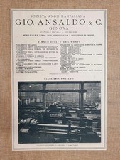 Gio.Ansaldo Genova Artiglieria