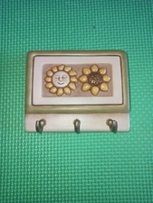 Thun Piccola Formella 3 Ganci  Sole Girasole Appendino X Strofinacci X Chiavi