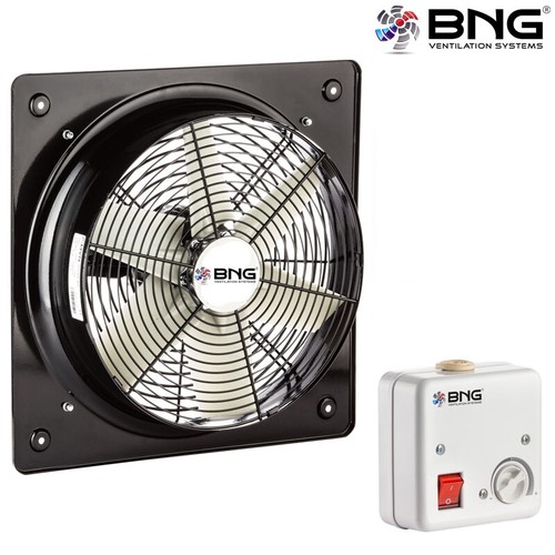 Ventilatore assiale parete