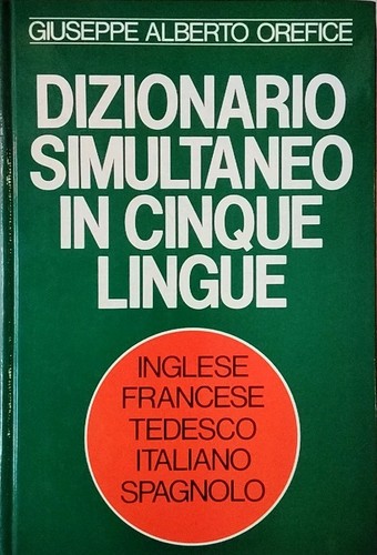 Dizionario simultaneo - , in
