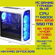 PC GAMING Typhoon BLU INTEL