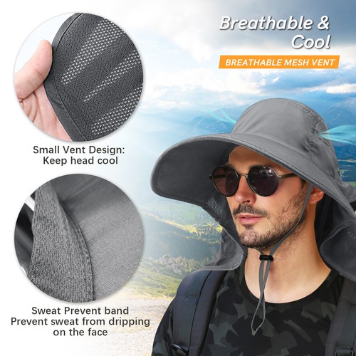 Cappello sole pesca con - sole,