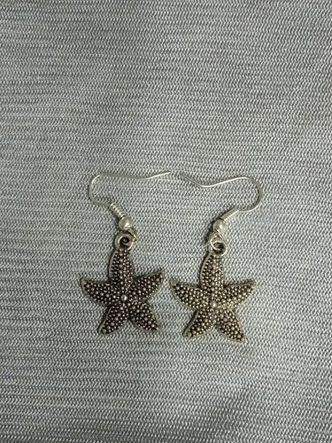 Orecchini pendenti stella - orecchini,