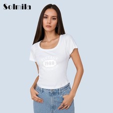 Club Outfit Autumn Style Polyester Top Casual Wear Beautiful Shape Design