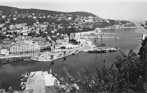 Côte azur nice entrée - la,