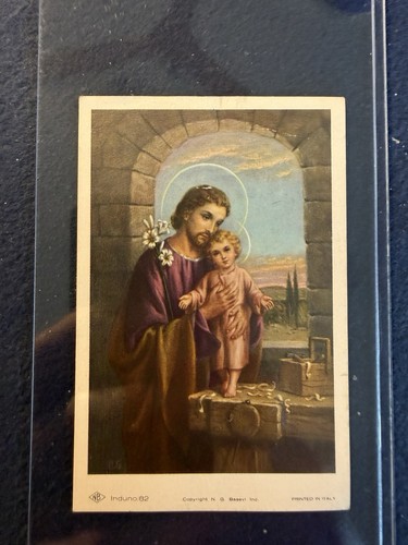 Sacra cartolina vintage san - vintage,