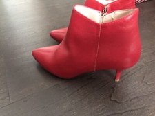 stivaletti Donna Tacco DIVINE FOLLIE Nr 37 Nuovi Rossi Tacco Cm 3