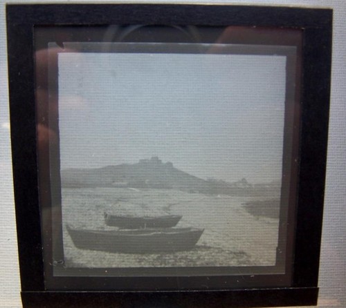 Magic lantern slide ship - ,