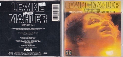 Mahler james levine the - mahler,,
