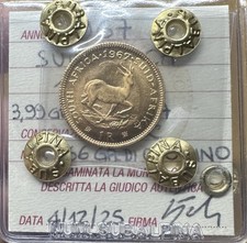 MONETA SUD AFRICA 1 RAND 1967