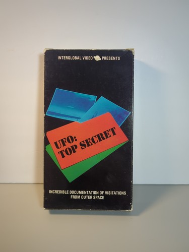 Ufo top secret - top, (vhs,