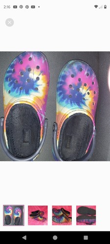 Crocs classic lined tie dye - crocs,
