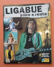 LUCIANO LIGABUE ALBUM CON FIGURINE Palco E Realta' 1997 DS STICKER INCOMPLETO