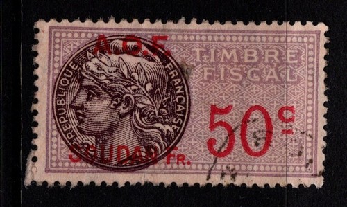 Africa orientale francese 50c