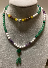 Collana Mala Pietre Howlite