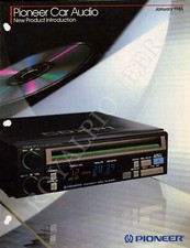 PIONEER 1985 Brochure Catalog Component Stereo Centrate Series,kex,kpx,Dex,Cdx