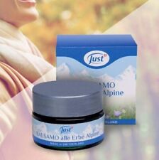 Balsamo erbe alpine just alpi crema balsamica pomata raffreddore sinusite tosse