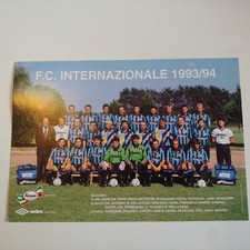 CARTOLINA CALCIO ROSA INTER