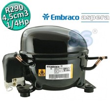 Compressore gas R290 HBP 1/5 Hp 4,5 cm3 Embraco Aspera EMT6144U