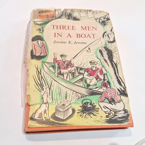 Three men boat jerome - a,