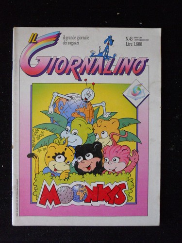 Giornalino 1989 moonkys - giornalino,