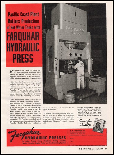 1948 seidelhuber iron works - seidelhuber,