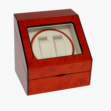 Caricatore Orologi Automatico Watch Winder Radica – 2 Posti carica orologi legno