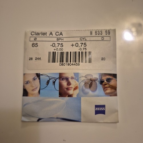 Zeiss lente monofocale cr39 - lente,