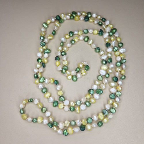 Collana flapper perle barocche