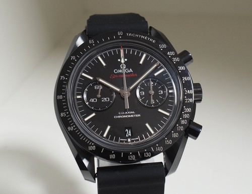 Omega speedmaster dark - dark, side
